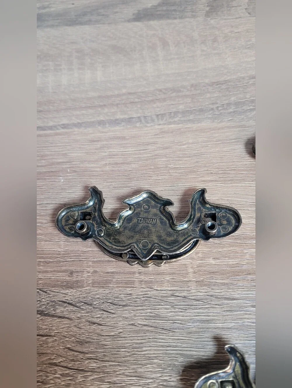 Antique Brass Drawer Pulls - Set of 4